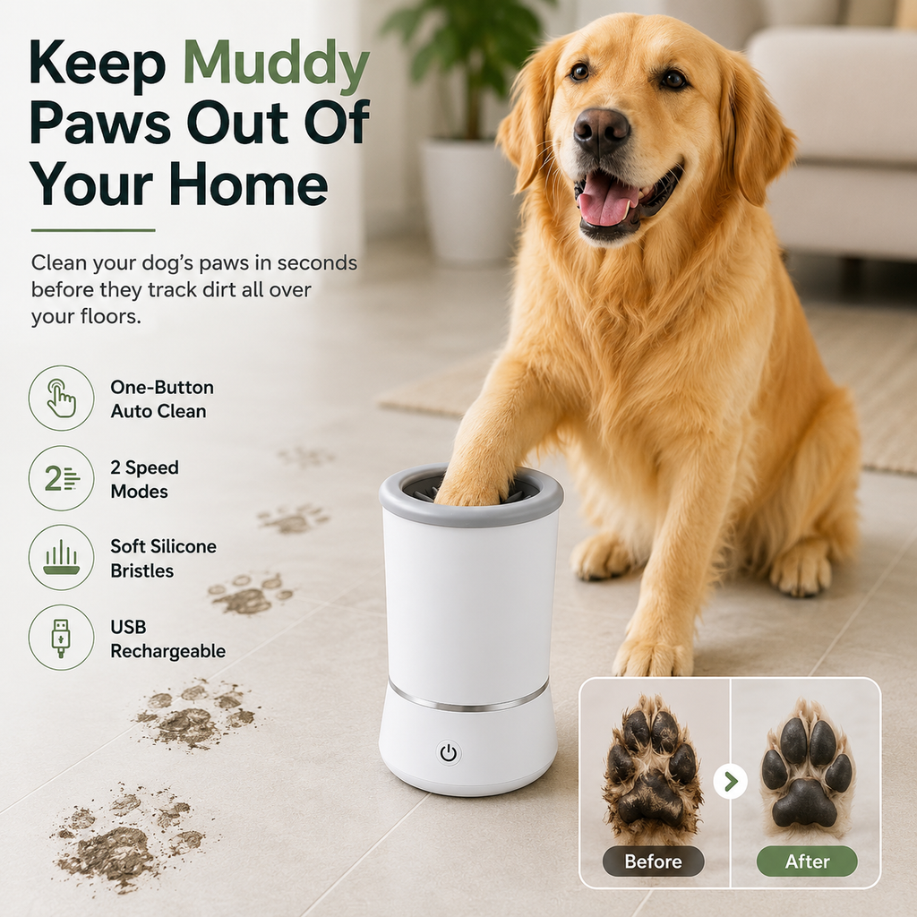 Bovarria Automatic Paw Cleaner