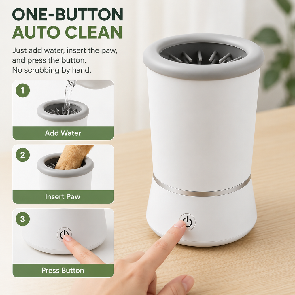 Bovarria Automatic Paw Cleaner