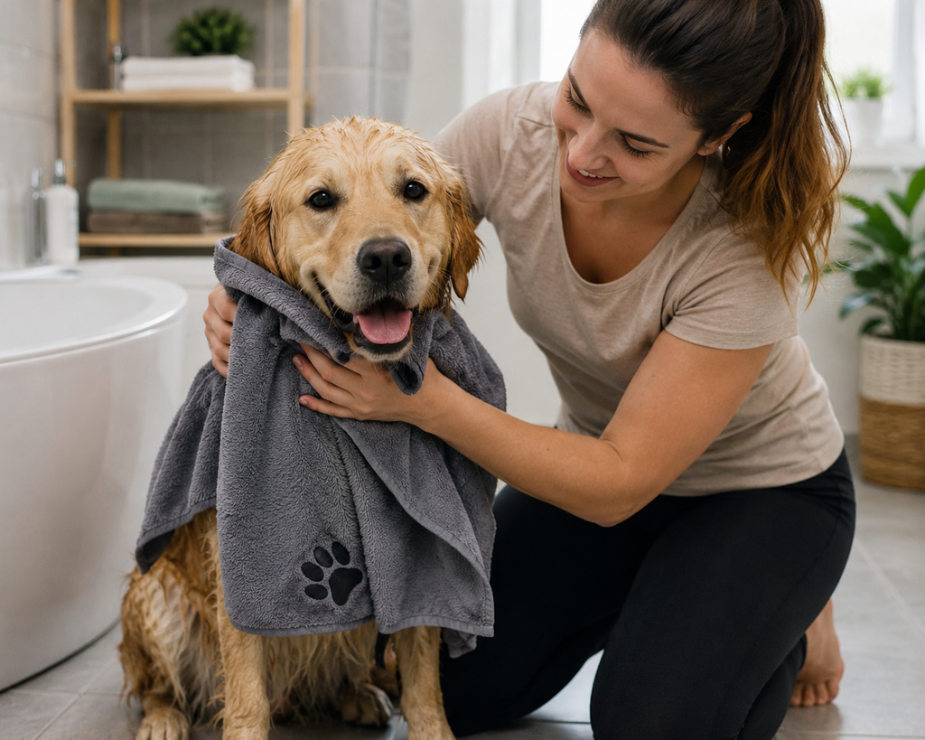 Bovarria Quick-Dry Pet Towel