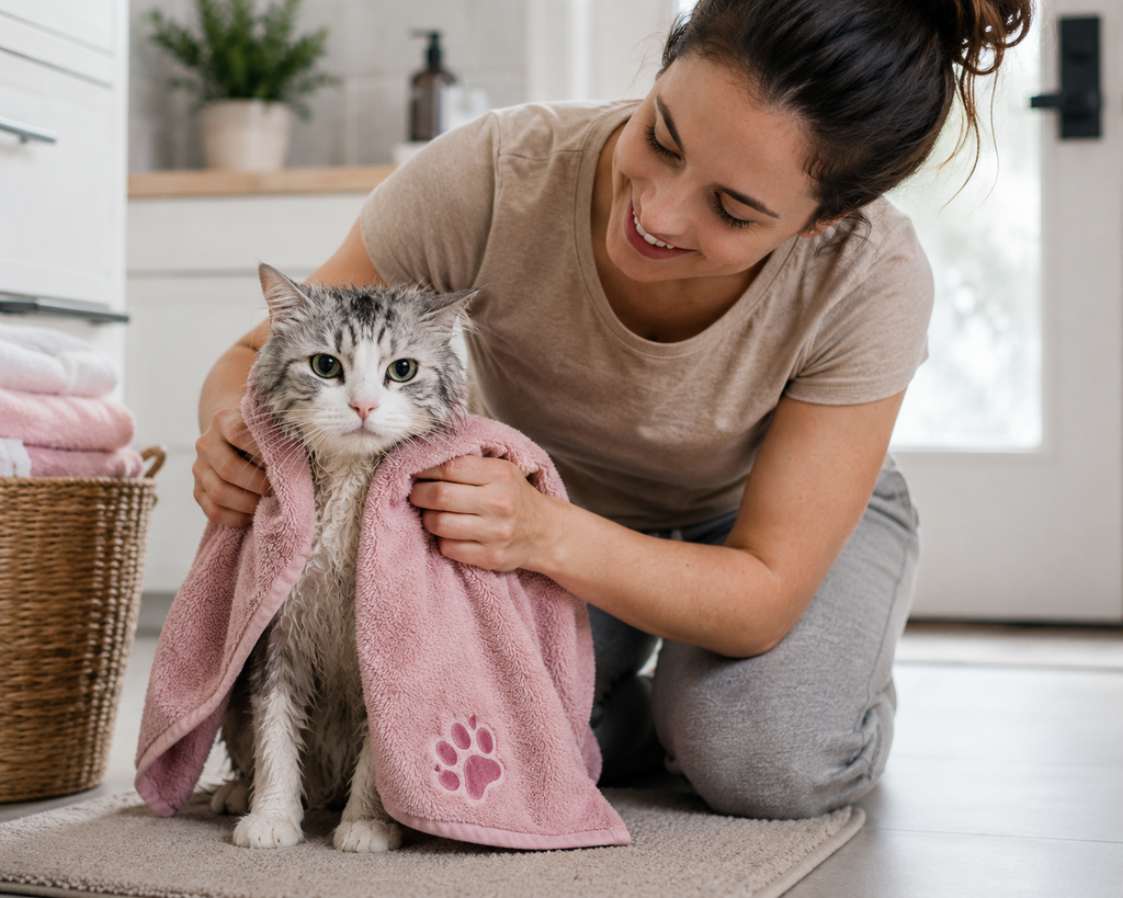 Bovarria Quick-Dry Pet Towel